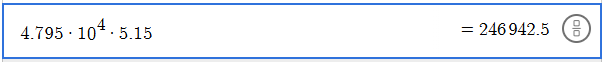how to type the above problem into the Desmos scientific calculator