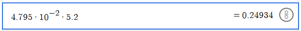 how to type the above problem into the Desmos scientific calculator